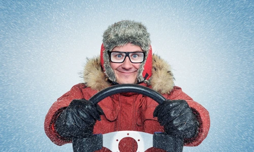 Autofahren: Winterkleidung