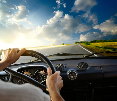 Auto auf der Straße
