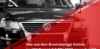 Bremsbeläge hinten wechseln | VW Passat 2.0 TDI 2007