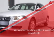 Innenraumfilter wechseln | AUDI A3