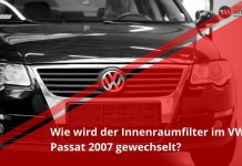 Innenraumfilter wechseln | VW Passat 2007