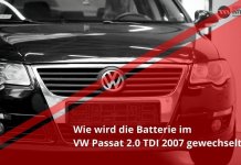 Batterie wechseln | VW Passat 2.0 TDI 2007