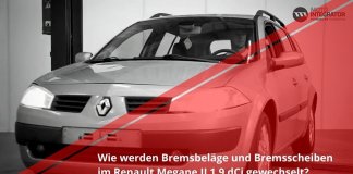 Bremsbeläge und Bremsscheiben wechseln | Renault Megane II 1.9 dCi