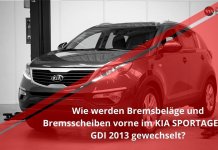 Bremsbeläge und Bremsscheiben wechseln | KIA SPORTAGE 1.6 GDI 2013