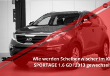 Scheibenwischer wechseln | KIA SPORTAGE 1.6 GDI 2013