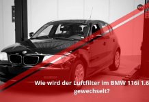 Luftfilter wechseln | BMW 116i 1.6