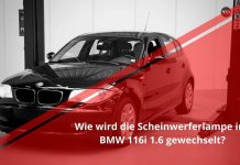 Scheinwerferlampe wechseln | BMW 116i 1.6