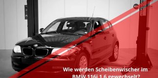 Scheibenwischer wechseln | BMW 116i 1.6
