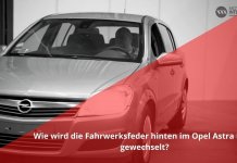 Fahrwerksfeder hinten wechseln | Opel Astra H 1.4