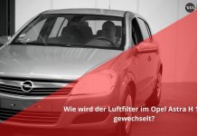 Luftfilter wechseln | Opel Astra H 1.4