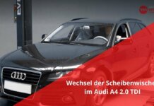Scheibenwischer wechseln | Audi A4 2.0 TDI